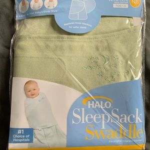 Halo sleep sack swaddle NIP green